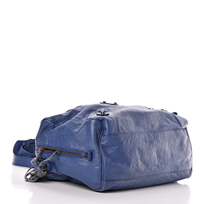 Balenciaga Agneau Classic Hardware Polly Bleut Bleu Glacier 7 of 28