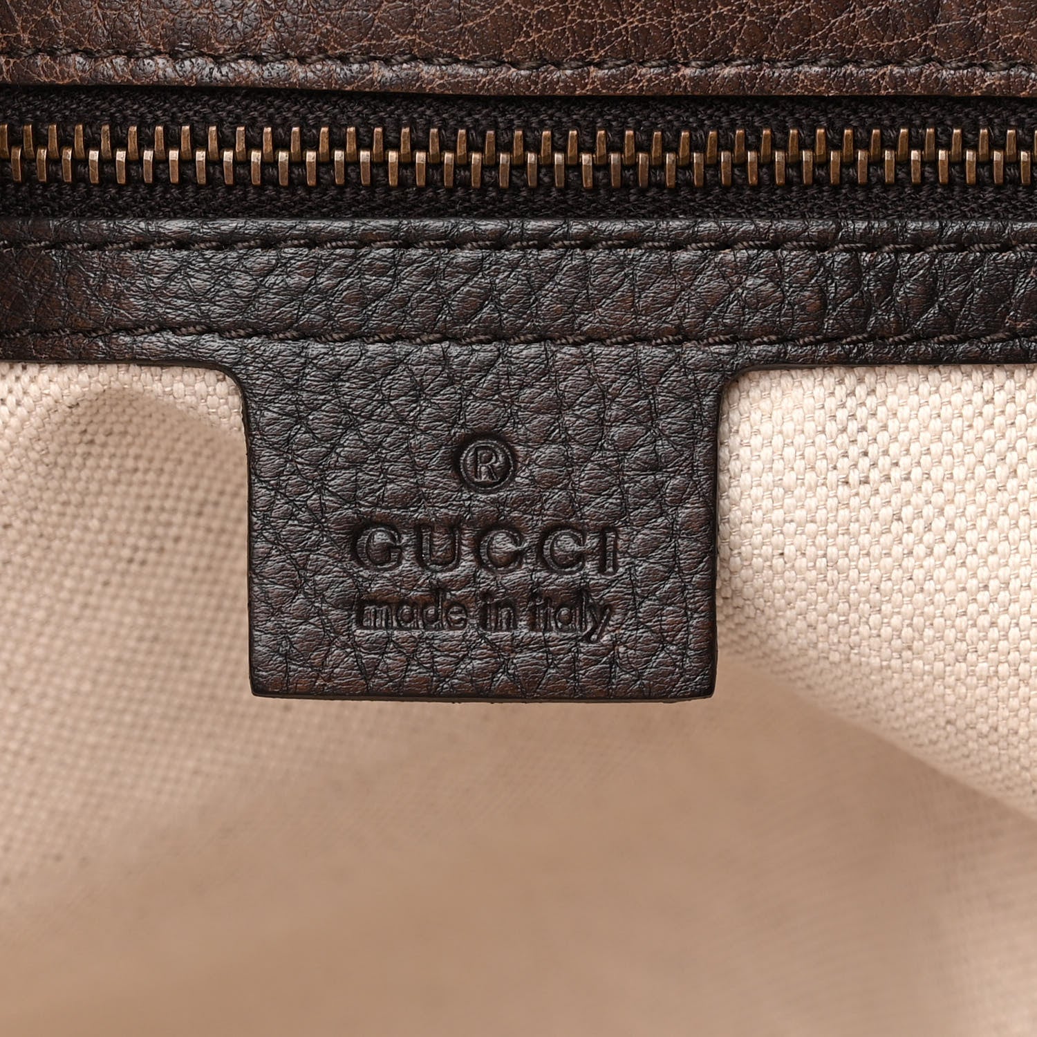 Gucci Monogram Medium Laidback Crafty Tote Dark Brown 6 of 15