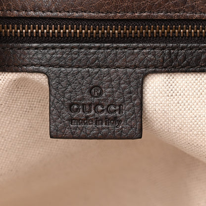 Gucci Monogram Medium Laidback Crafty Tote Dark Brown 6 of 15