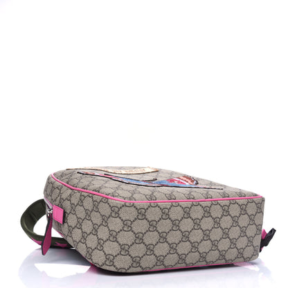 Gucci GG Supreme Monogram Childrens Blind For Love Butterfly Backpack 3 of 4