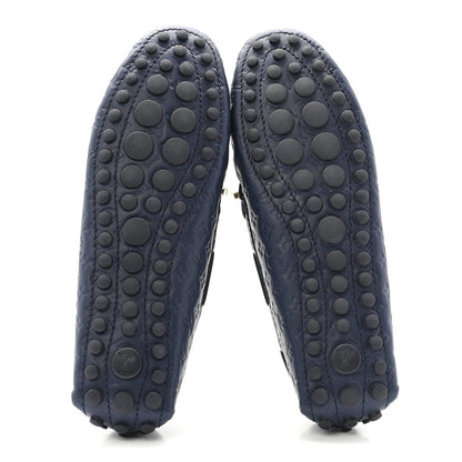 Louis Vuitton Empreinte Gloria Loafers 38 Navy 6 of 11