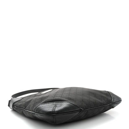 Gucci Monogram Shoulder Bag Black 4 of 14