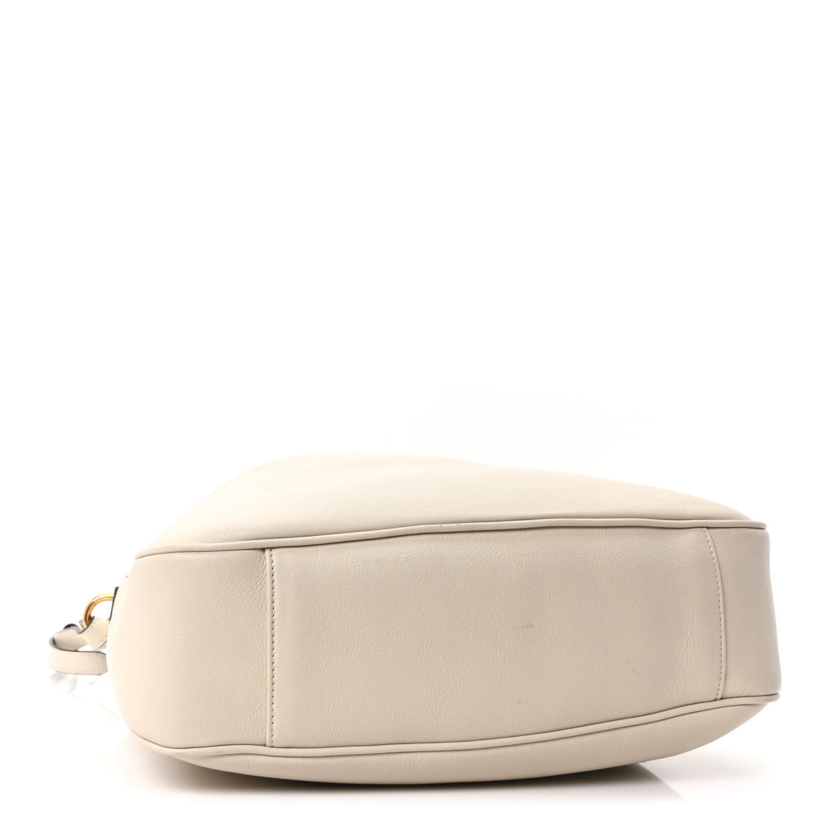 Softy Wonka Textured Dollar Calfskin Large Diana Bamboo Shoulder Bag Mystic White Hibiscus Red