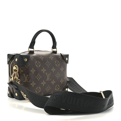 Louis Vuitton Monogram Petite Malle Souple Black 3 of 11