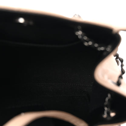 Chanel Caviar Quilted Small CC Bucket Bag Beige 5 of 10