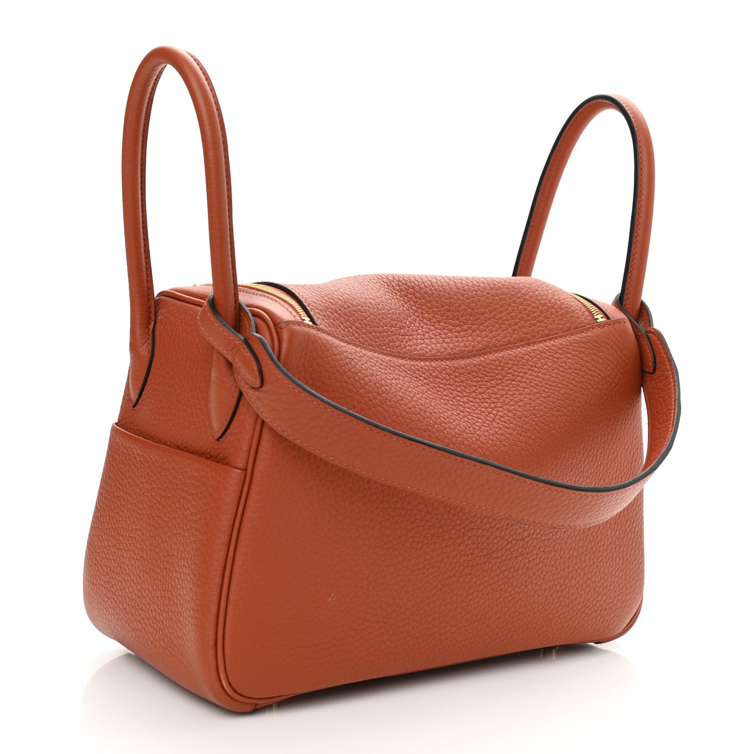 Hermes Taurillon Clemence Lindy 26 Cuivre 3 of 9