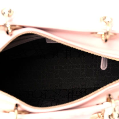 Christian Dior Lambskin Cannage Large Lady Dior Light Pink 4 of 8