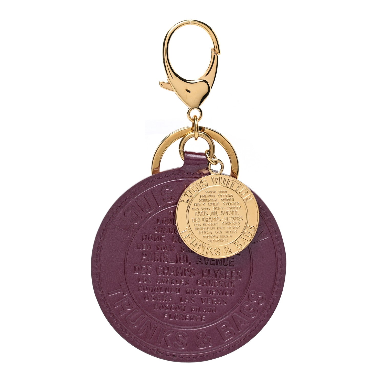 Louis Vuitton Vernis Trunks and Bags Bag Charm Violet 1 of 3