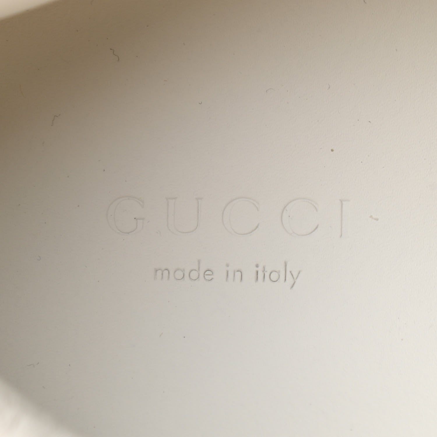 Gucci Calfskin Interlocking G Womens New Ace Sneakers 38.5 White Red Flame Green 7 of 8