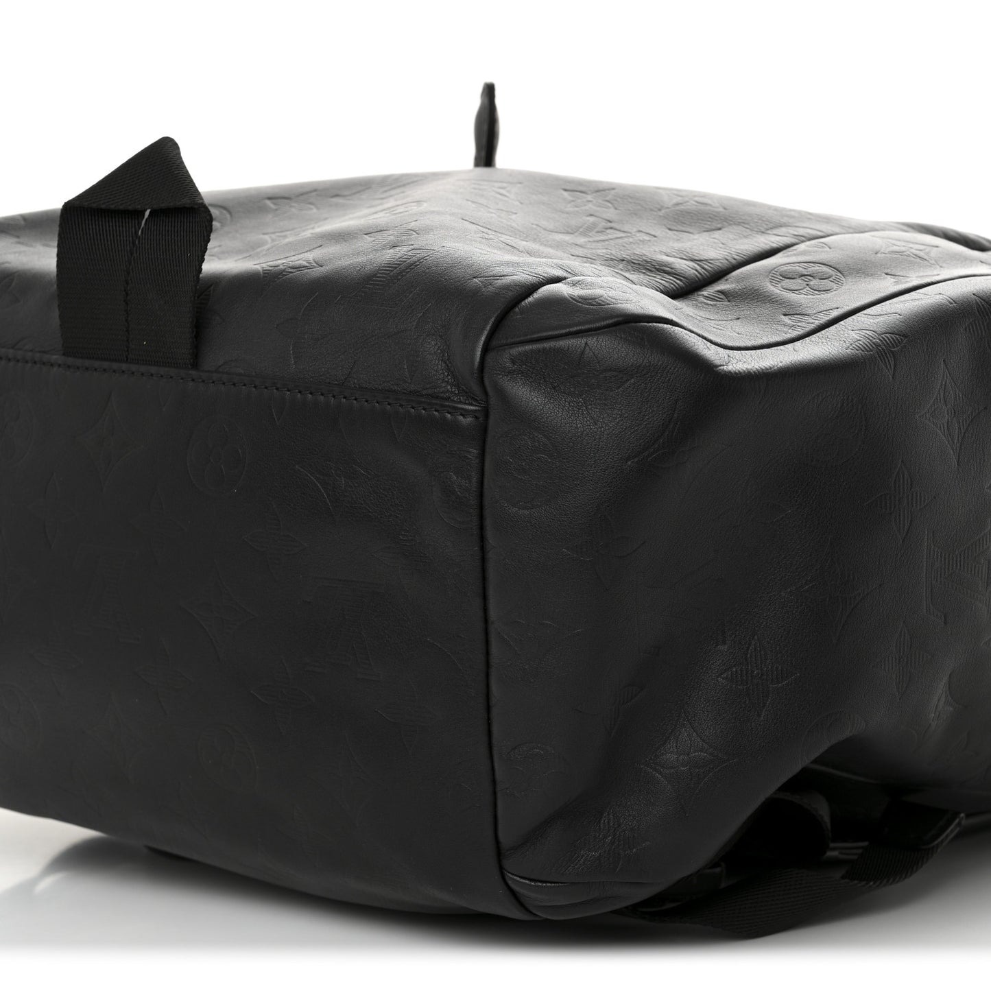 Calfskin Monogram Shadow Discovery Backpack Black