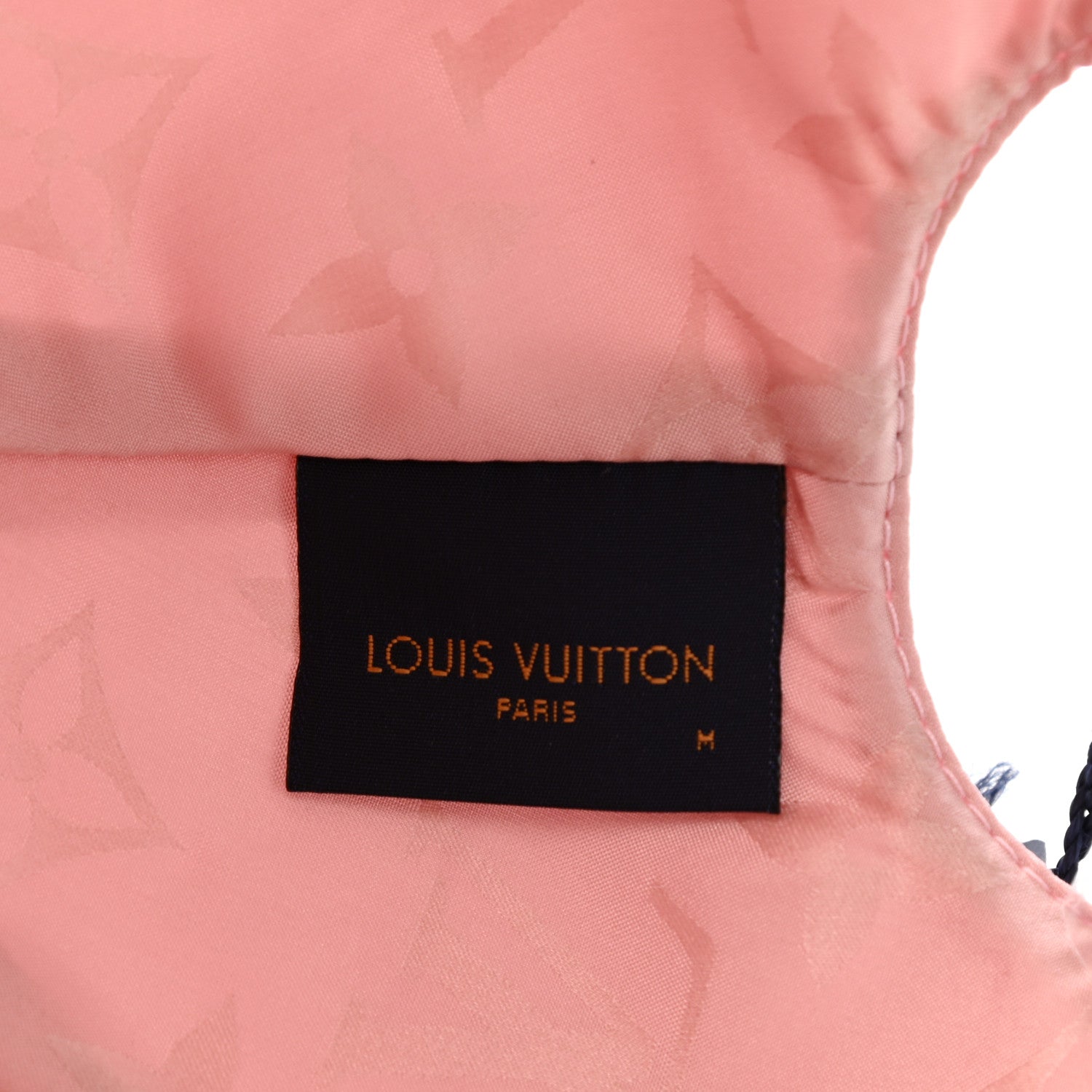 Louis Vuitton Polyester Silk Monogram LV Get Ready Cap M Pink 8 of 9