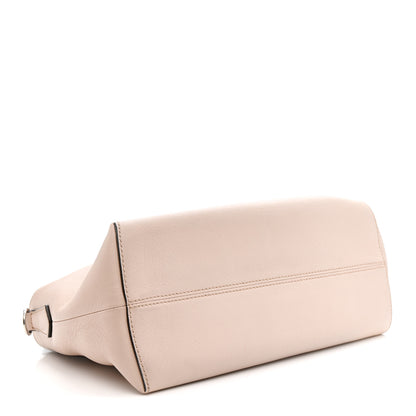 Fendi Vitello Dolce 4 Color Medium By The Way Boston Bag Soap Grigio Perla Multicolor 4 of 17
