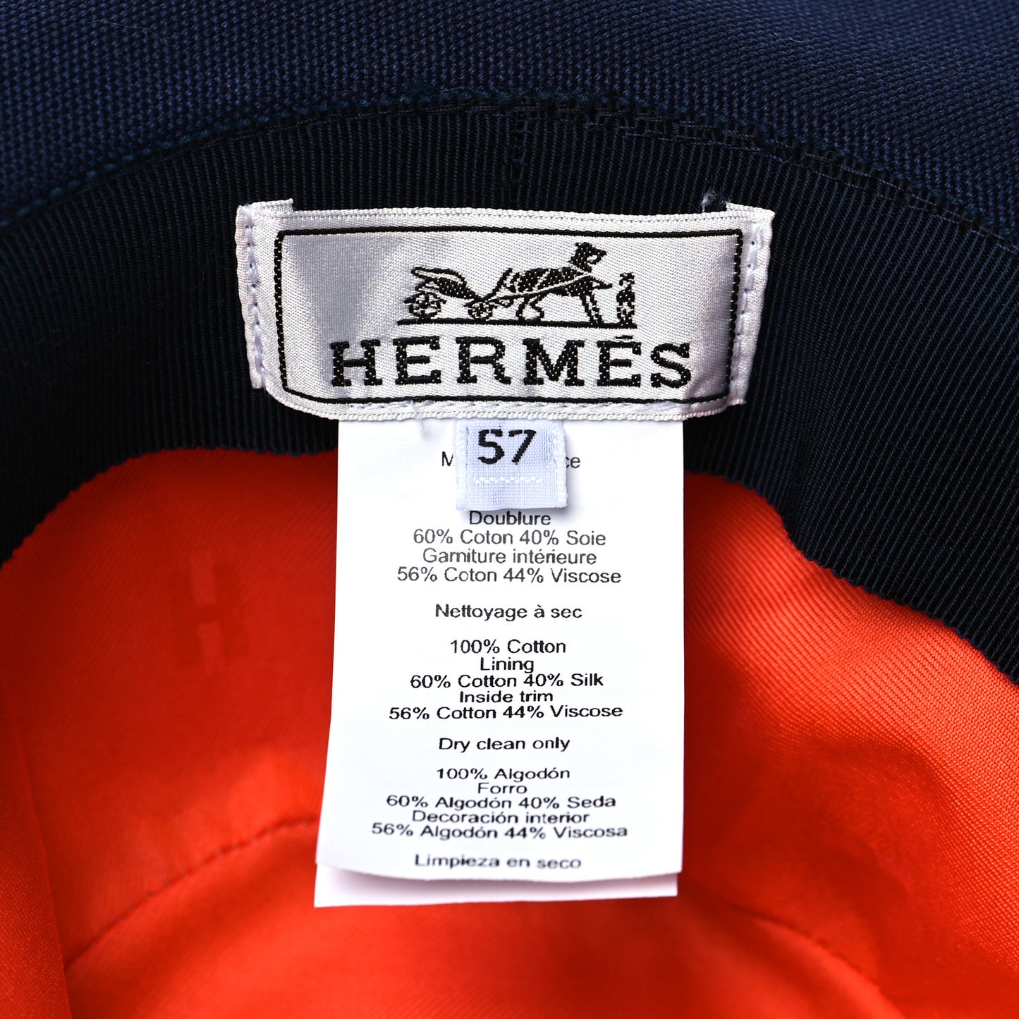 Toile Ossie Hat 57 Blue