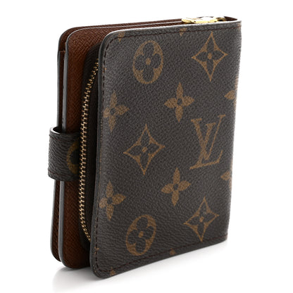 Louis Vuitton Monogram Compact Zippe Zipped Wallet 3 of 12