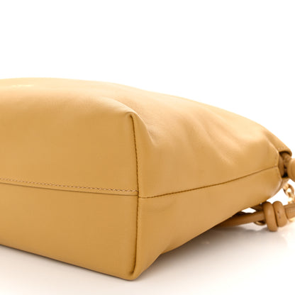 Loewe Mellow Nappa Donut Medium Chain Flamenco Knot Clutch Sahara 10 of 10