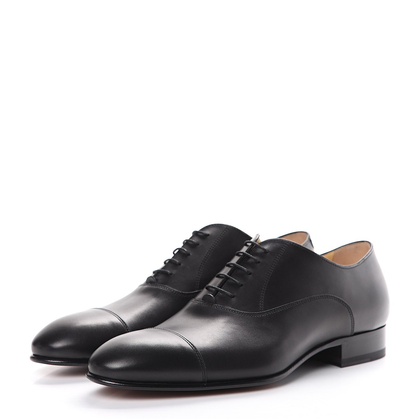Smooth Calfskin Mens Loafers 42 Black