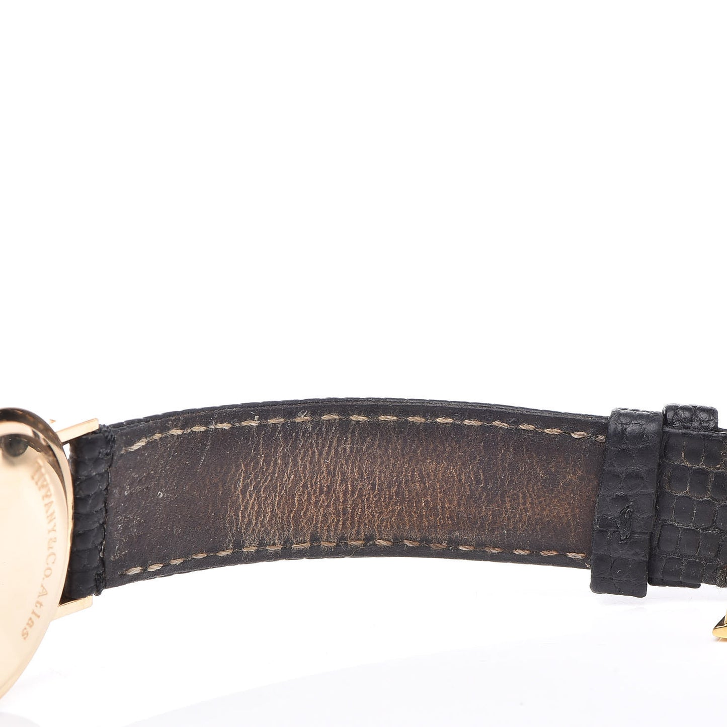 18K Yellow Gold Lizard 31mm Atlas Quartz Watch Gold