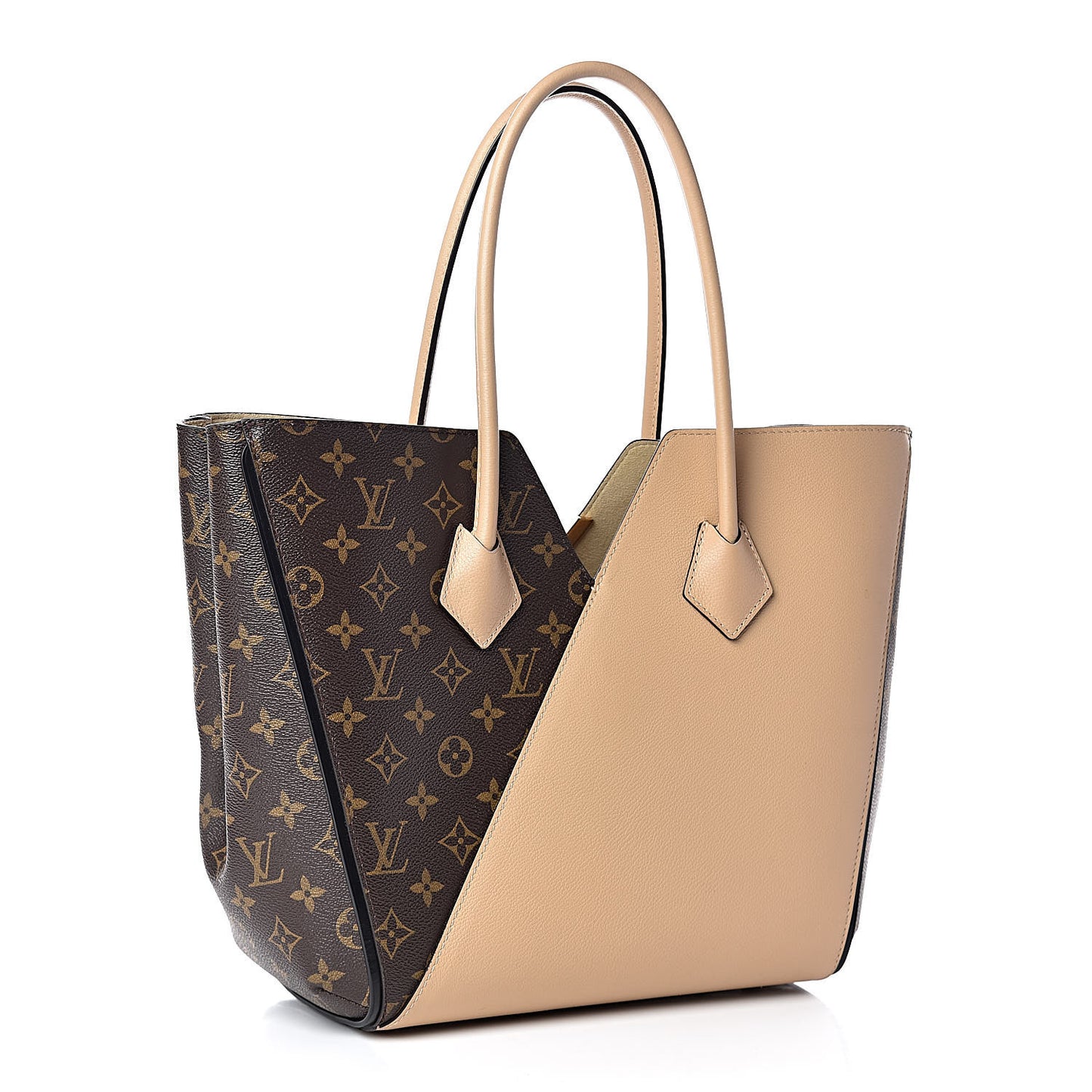 Calfskin Monogram Kimono Tote Dune