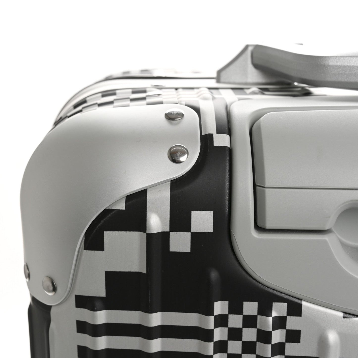 X RTFKT Polycarbonate Printed Original Twist Cabin Silver Black