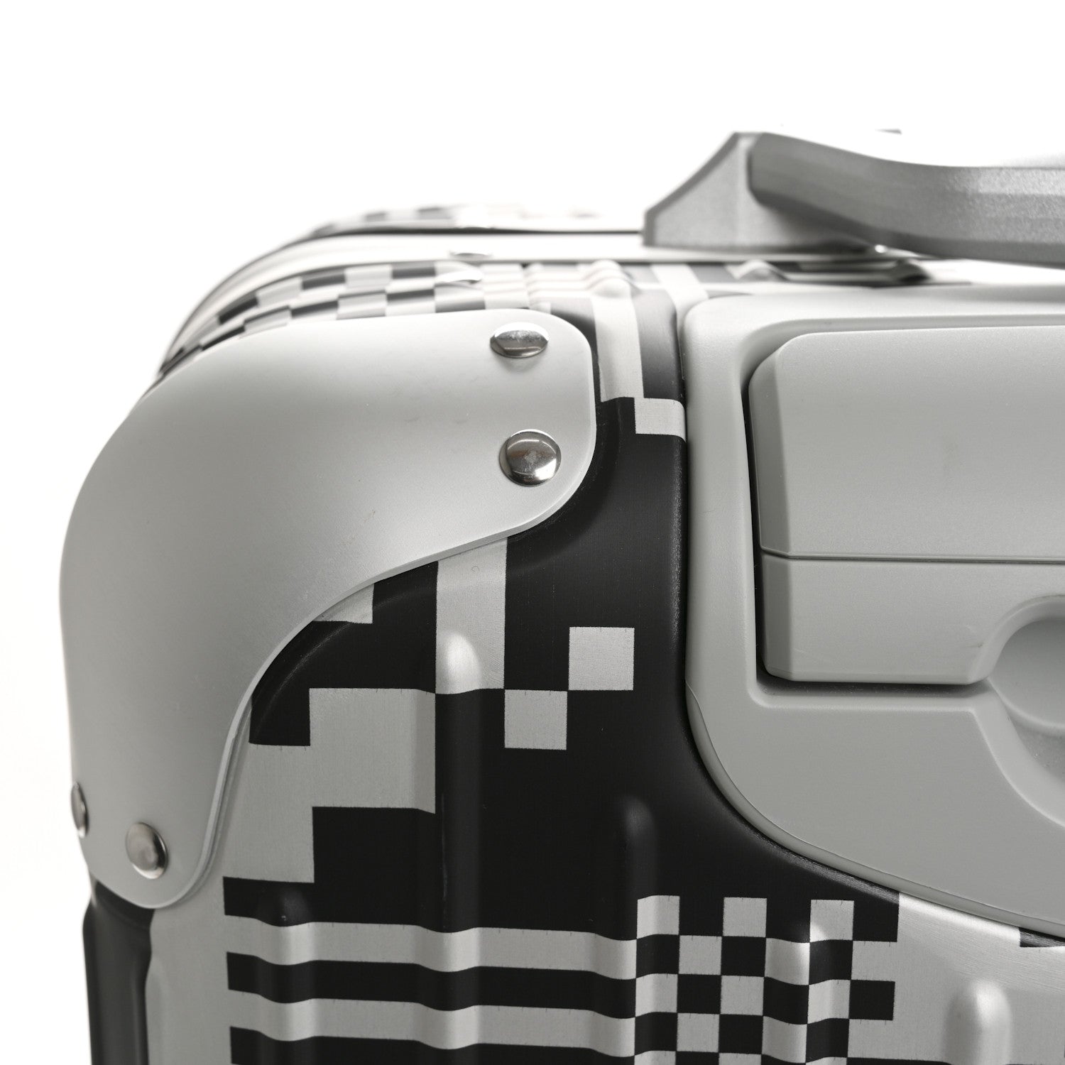 Rimowa X RTFKT Polycarbonate Printed Original Twist Cabin Silver Black 11 of 13