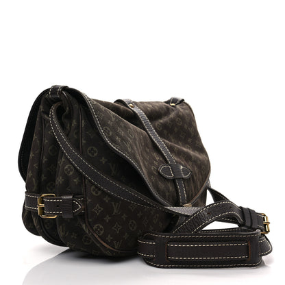 Louis Vuitton Monogram Mini Lin Saumur Ebene 3 of 12