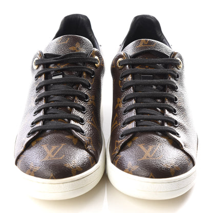 Louis Vuitton Patent Monogram Frontrow Sneakers 41 3 of 8