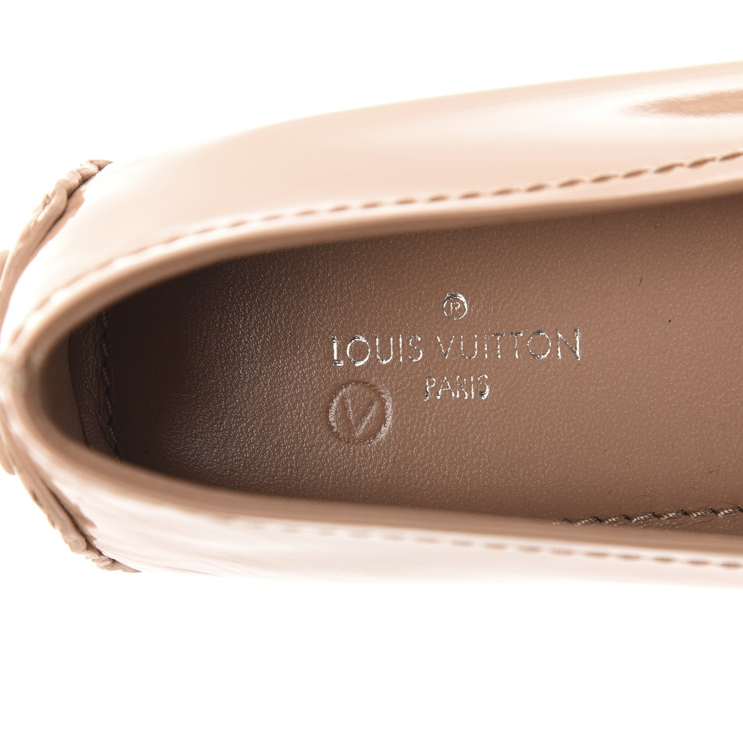 Louis Vuitton Patent Calfskin Oxford Ballerina Flats 39.5 Rose Poudre 8 of 10