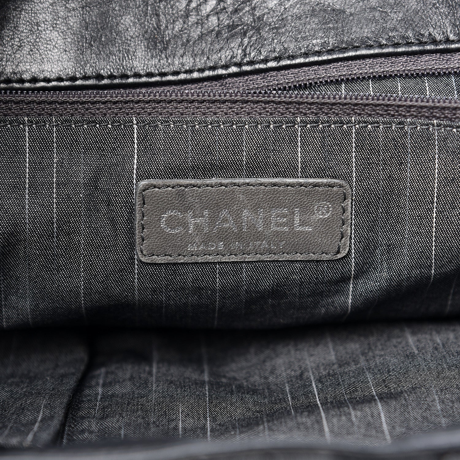 Chanel Lambskin In and Out XL Maxi Flap Black 6 of 16
