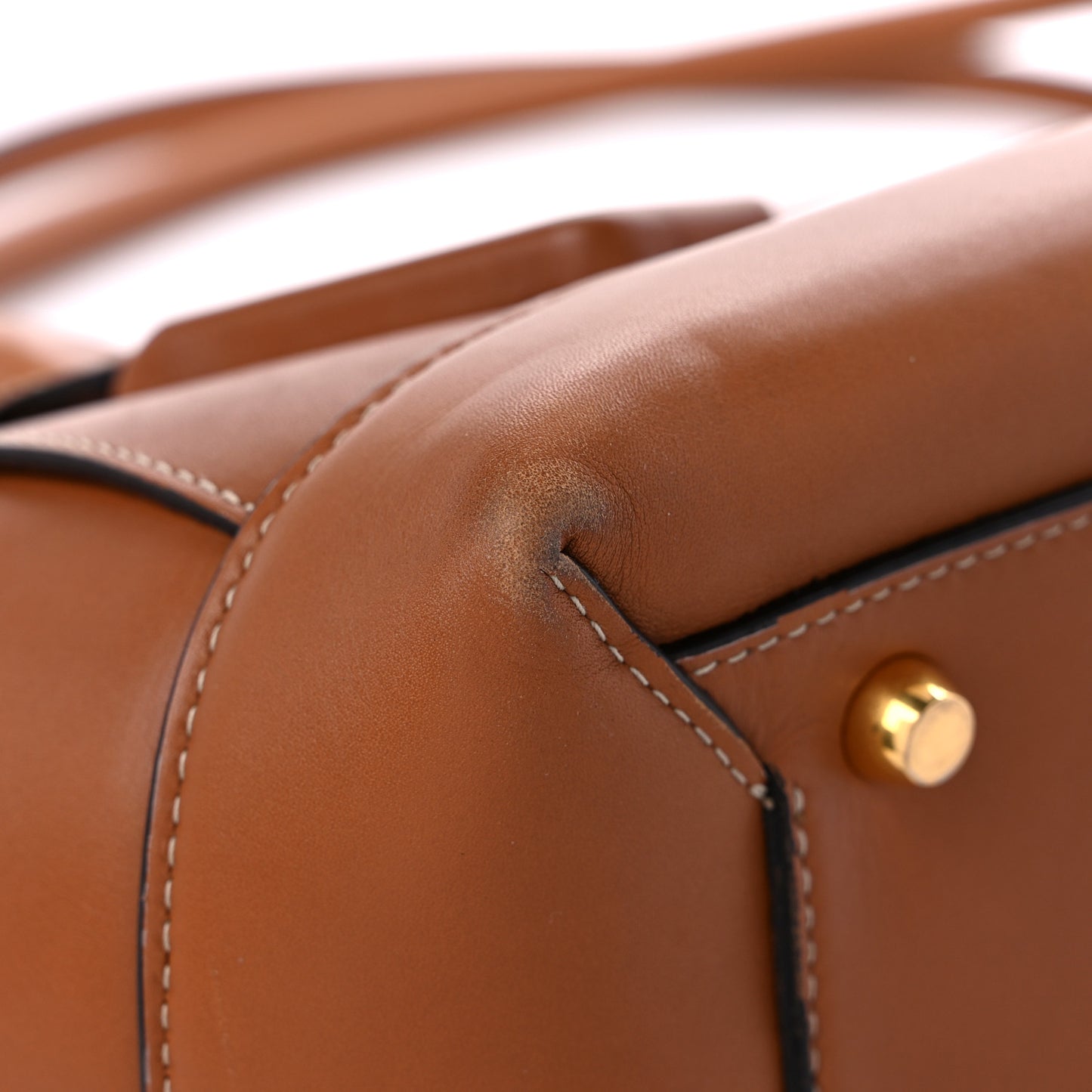 French Calfskin Maxi Intrecciato Large Arco Wood