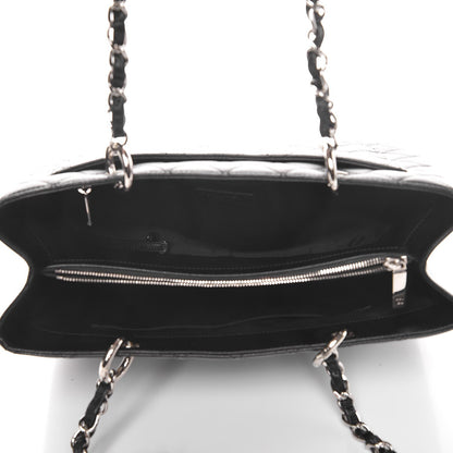 Chanel Caviar Quilted Grand Shopping Tote GST Black 5 of 9