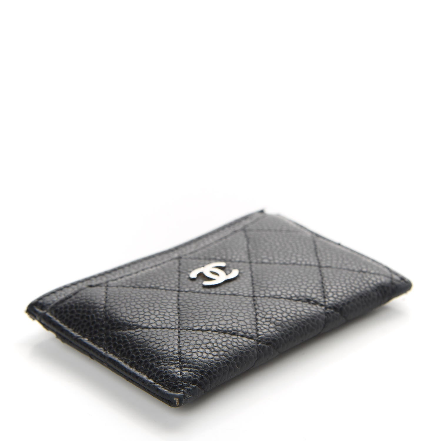 Chanel Caviar Quilted Card Holder Black 4 of 7
