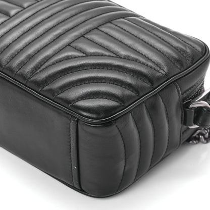 Prada Soft Calfskin Diagramme Camera Bag Black 11 of 11