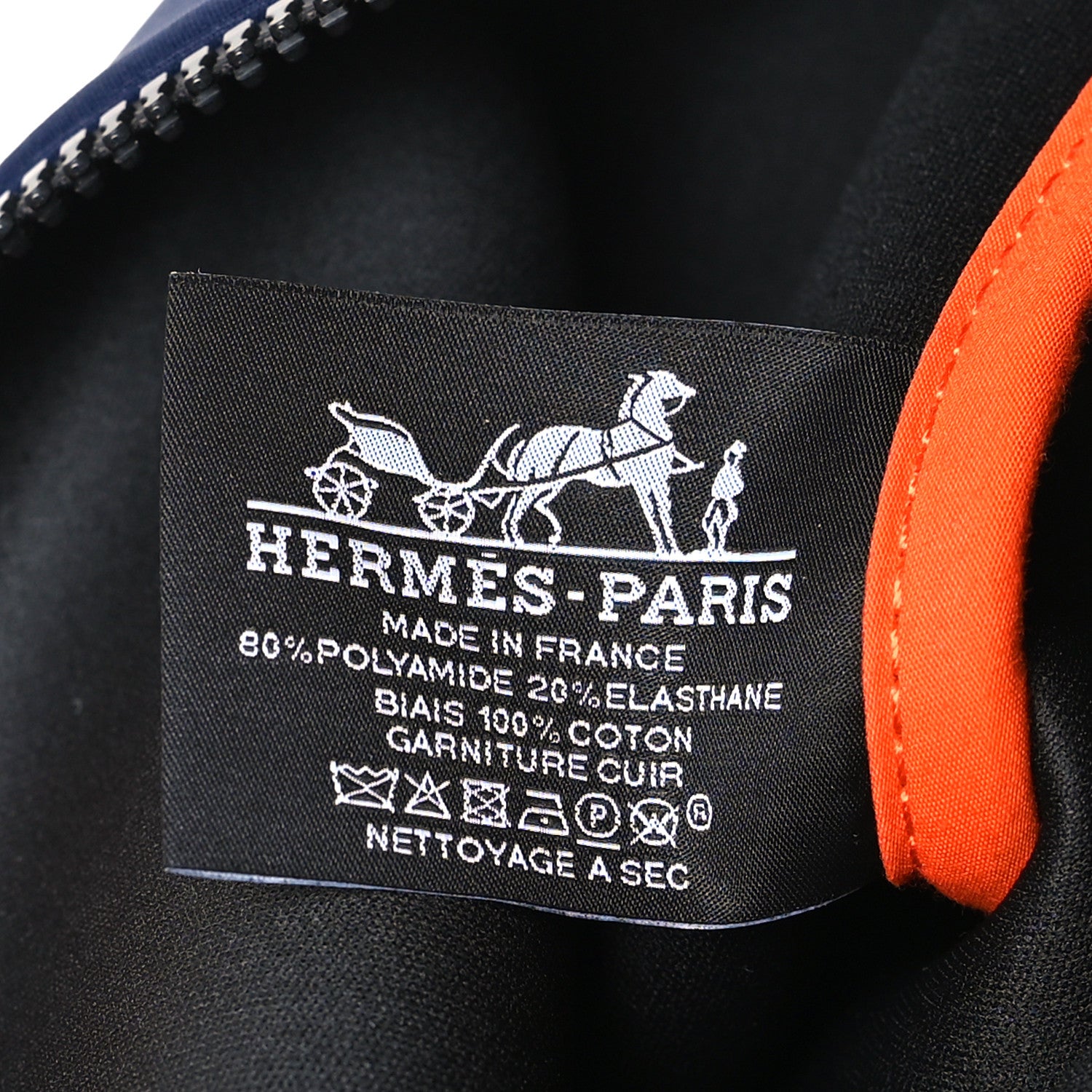 Hermes Neoprene Large Neobain Case Marine 6 of 9