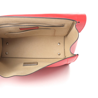 Givenchy Grained Calfskin Small Shark Lock Satchel Red 5 of 11