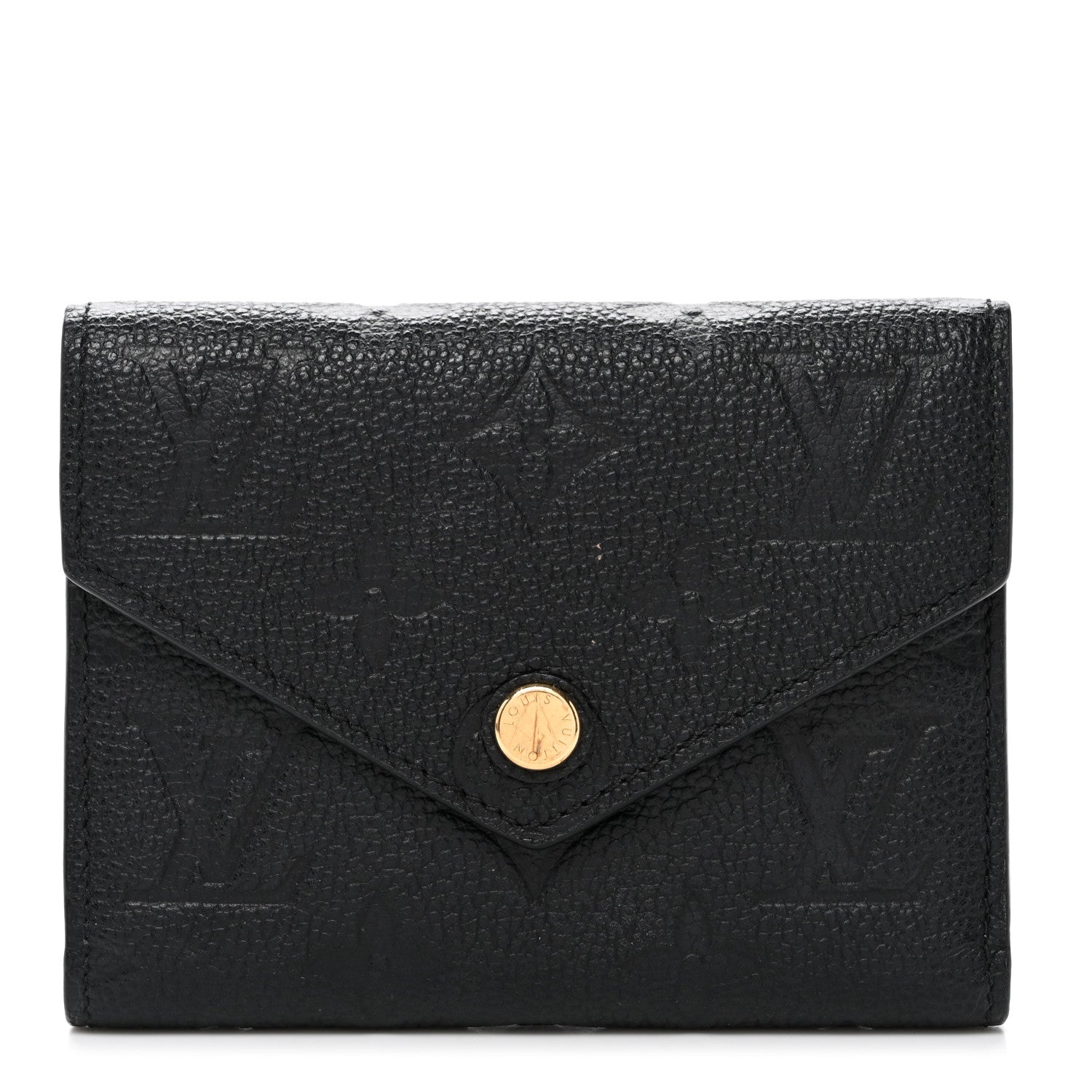 Louis Vuitton Empreinte Victorine Wallet Black 1 of 9