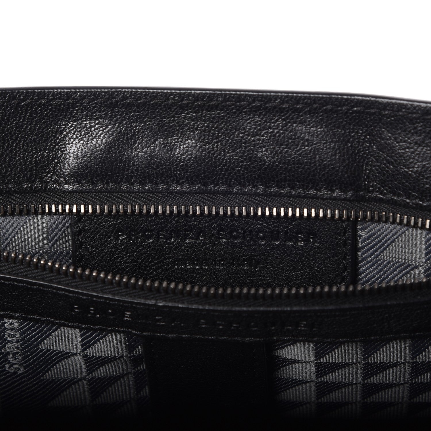 Proenza Schouler Lambskin Medium PS1 Satchel Black 6 of 7