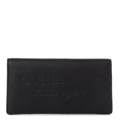 Burberry Calfskin Hastings Continental Wallet Black 1 of 8