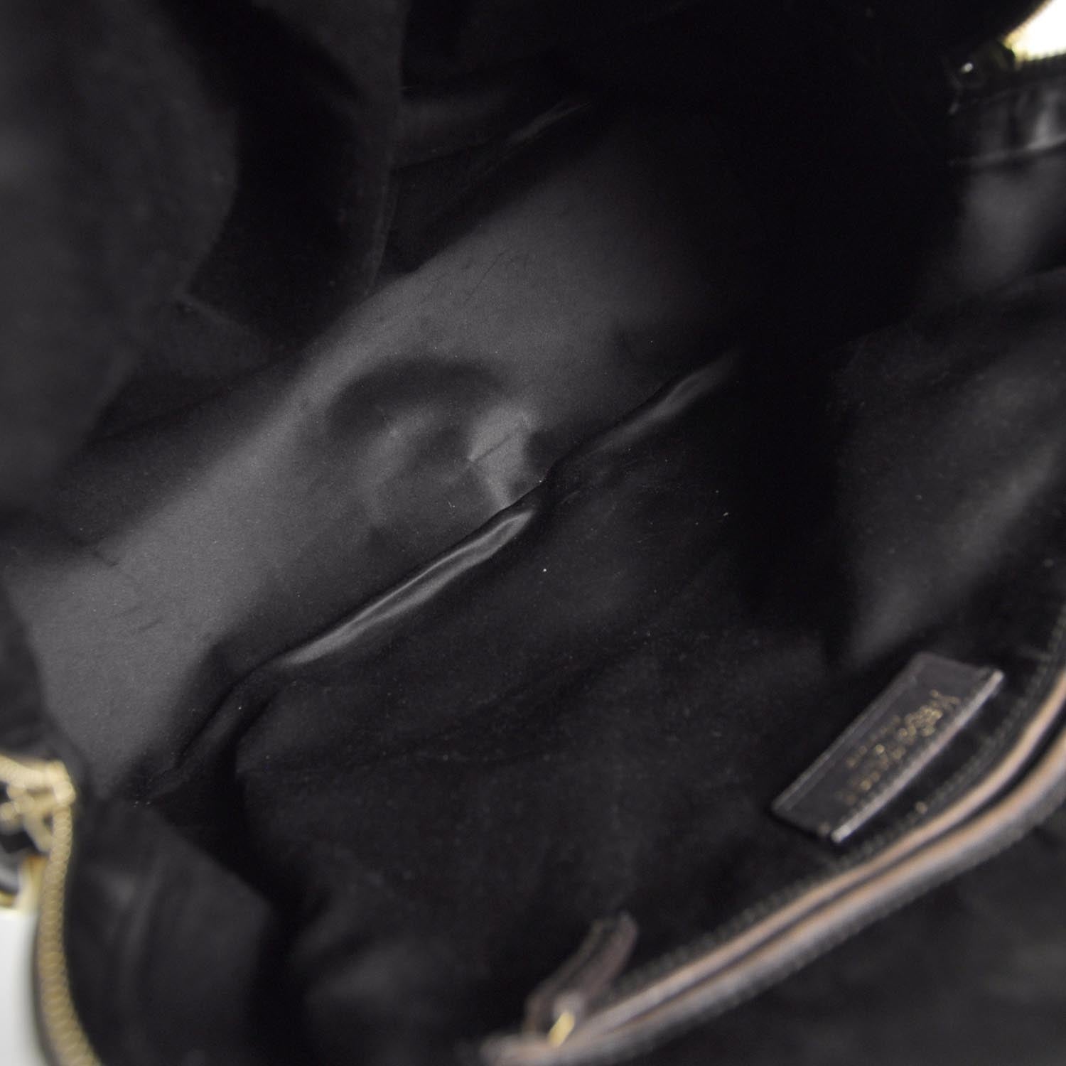 Saint Laurent Leather Oversized Muse Chocolate Brown 6 of 9