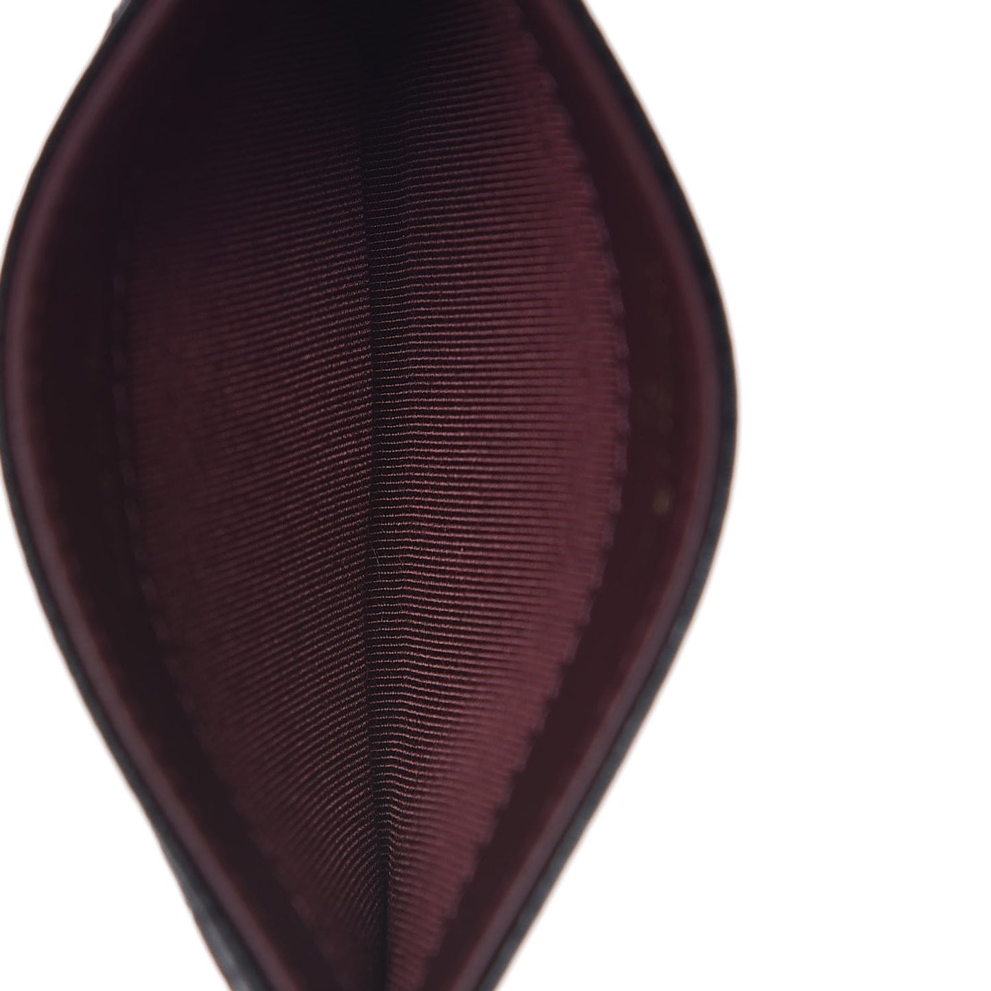 Caviar Quilted Card Holder Black