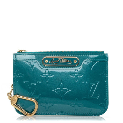 Louis Vuitton Vernis Key Pouch Blue Galactic 1 of 6