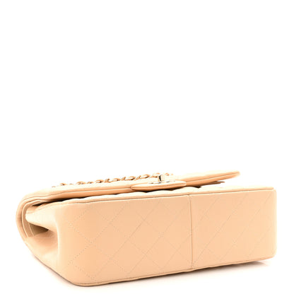 Chanel Caviar Quilted Jumbo Double Flap Beige Clair 4 of 11