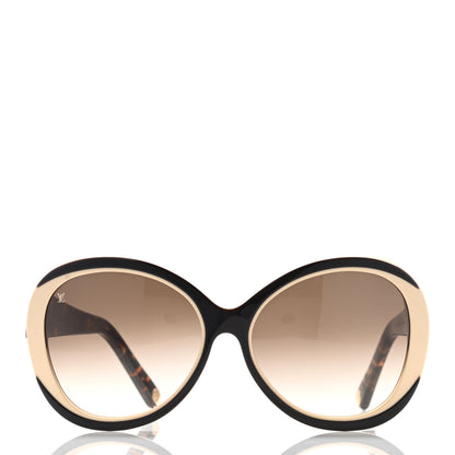 Louis Vuitton Acetate Tri-Color Angelica Sunglasses Z0519W Tortoise 2 of 7