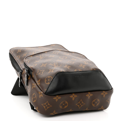 Louis Vuitton Monogram Macassar Avenue Sling Bag 4 of 10