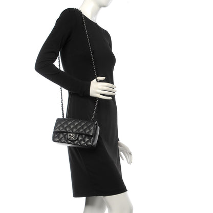 Chanel Caviar Quilted Mini Rectangular Flap Black 2 of 8