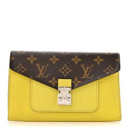Louis Vuitton Epi Monogram Marie Rose Wallet Pistache 1 of 12