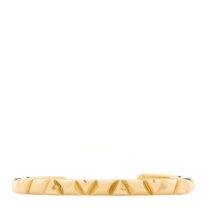 Louis Vuitton 18K Yellow Gold LV Volt Cuff Bracelet 1 of 4