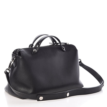 Fendi Vitello Dolce Marmol Large By The Way Boston Bag Black 4 of 11