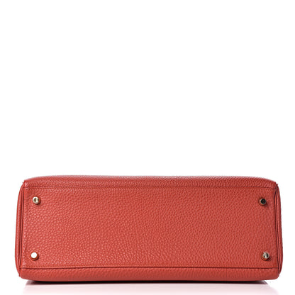 Hermes Togo Kelly Retourne 35 Vermillion 34 of 41