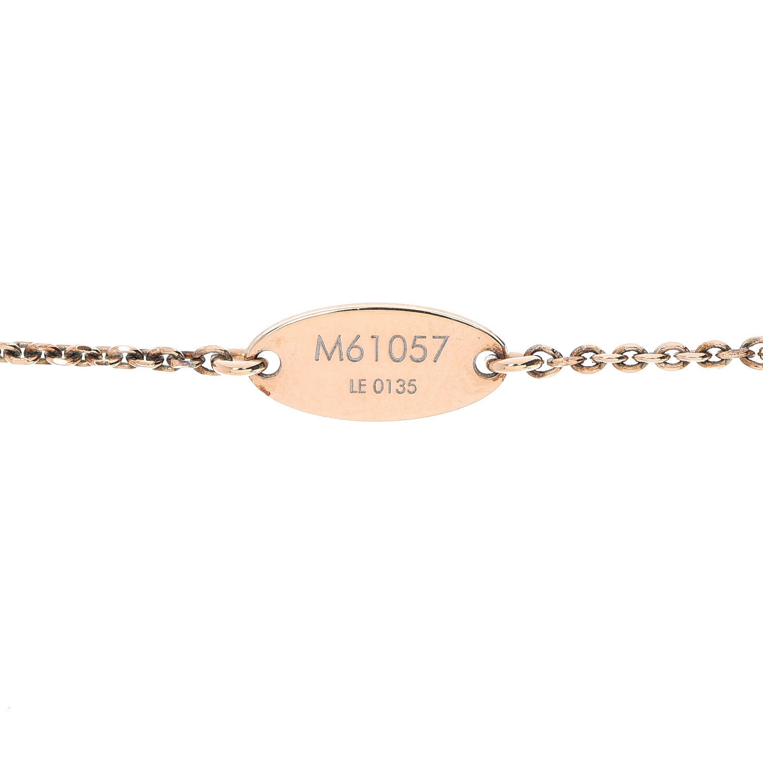 Louis Vuitton LV And Me Letter B Necklace Gold 5 of 6