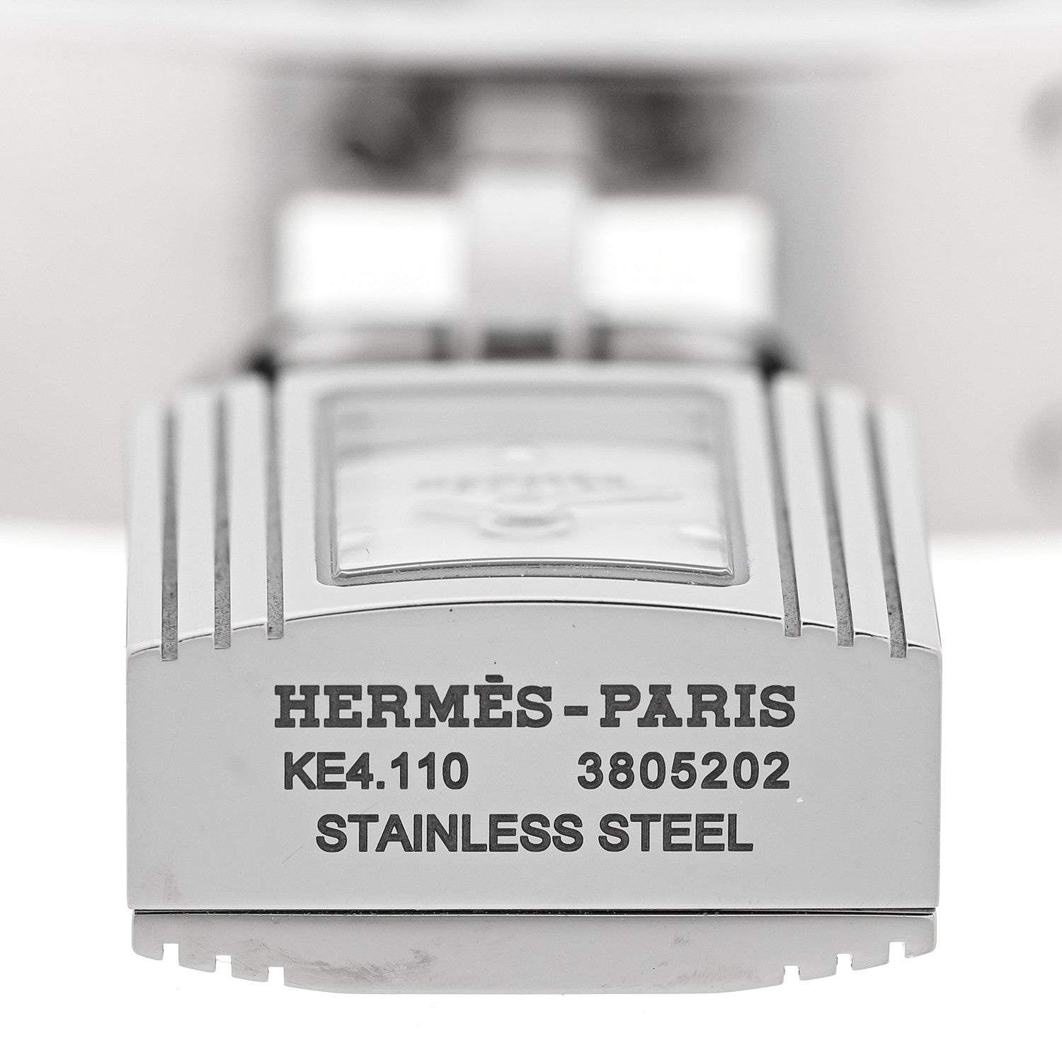 Hermes Stainless Steel 16mm Kelly Quartz Watch 4 of 5